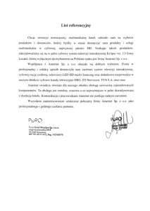 Reference letter: Puro Hotel Wrocław